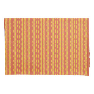Retro stripes pillow case