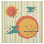 Retro Stripes &amp; Shapes Fabric