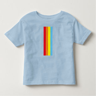 Retro Stripes Toddler's T-Shirt (Navy Blue Multi)