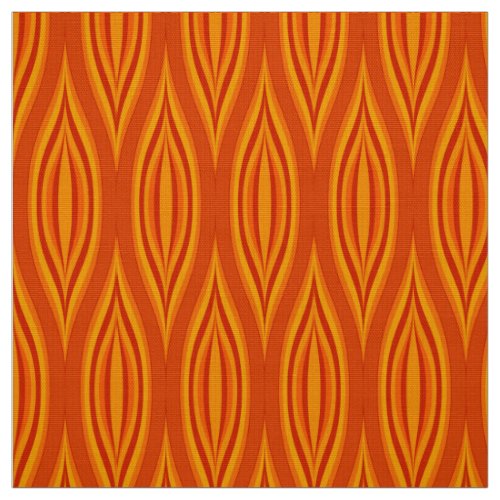 Retro style 60s 70s pattern fabric