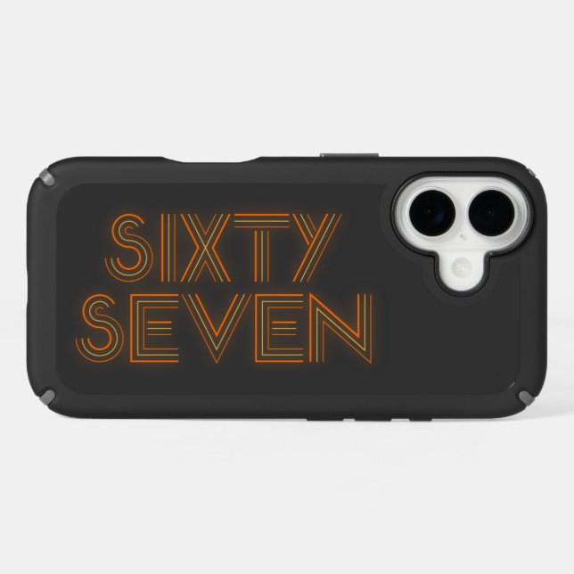Retro Style 67 Speck iPhone Case (Horz)