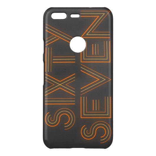 Retro Style 67 Uncommon Google Pixel Case (Back)