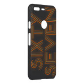Retro Style 67 Uncommon Google Pixel Case (Back/Right)