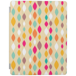 Retro style abstract pattern iPad smart cover