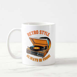 Retro Style, always in Vogue Coffee Mug
