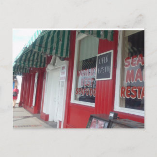 Retro-style Architecture Postcard