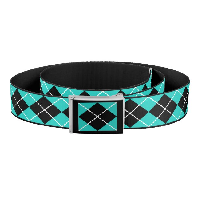 Retro Style Argyle Belt (Coil)