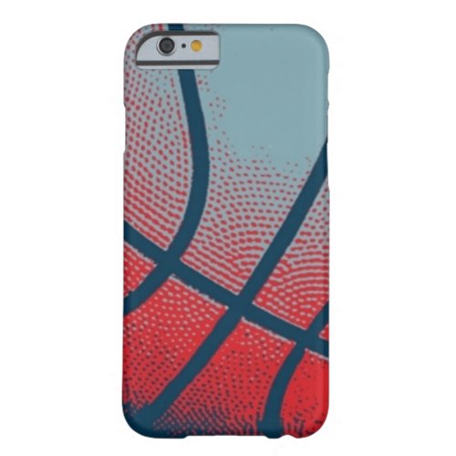Retro Style Basketball Pop Art Barely There iPhone 6 Case