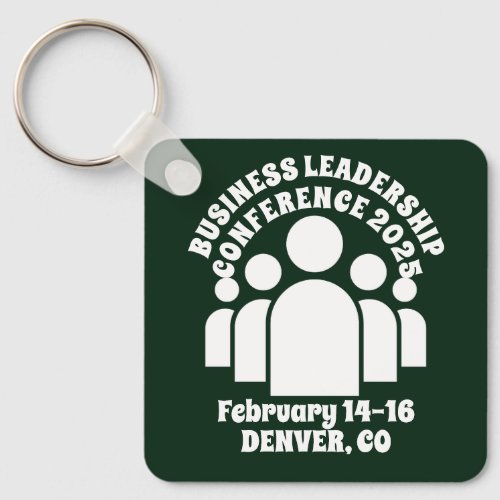 Retro_Style Business Leadership Conference Keychain