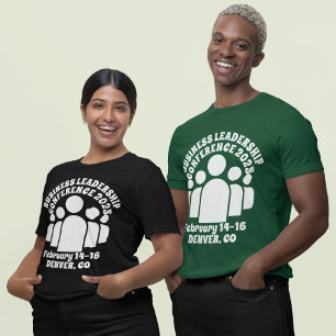 Retro-Style Business Leadership Conference T-Shirt