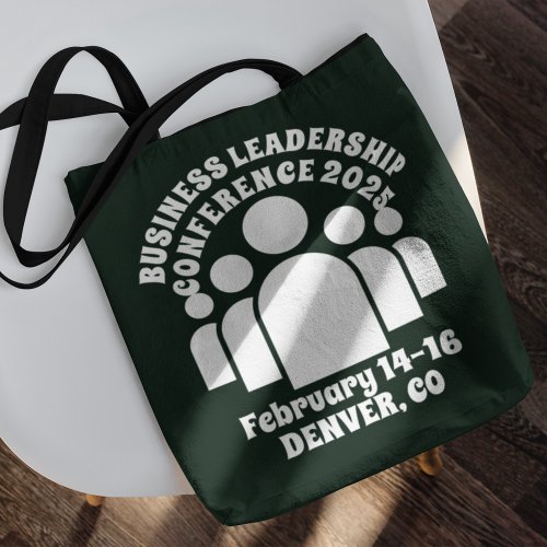 Retro_Style Business Leadership Conference Tote Bag