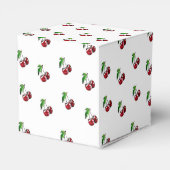 Retro Style Cherries Candy Heart Box (Back Side)