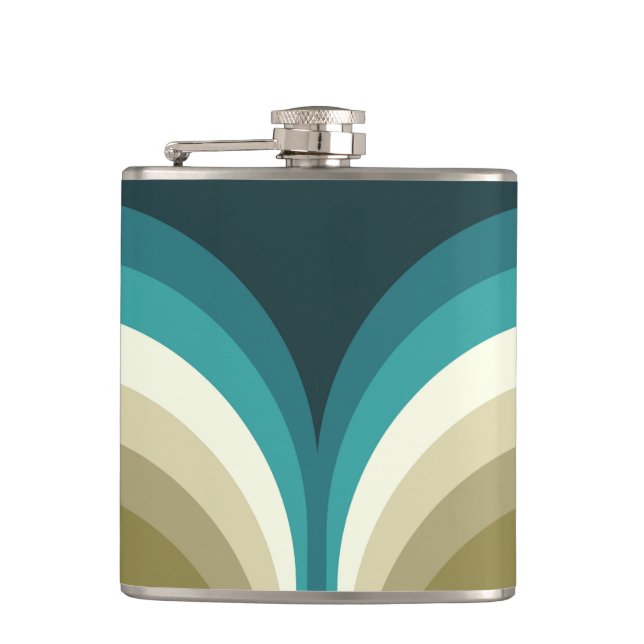 Retro style double arch decoration flask (Front)