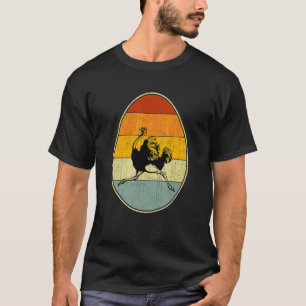 Retro Style Easter Egg Graphic Funny Easter Day Os T-Shirt