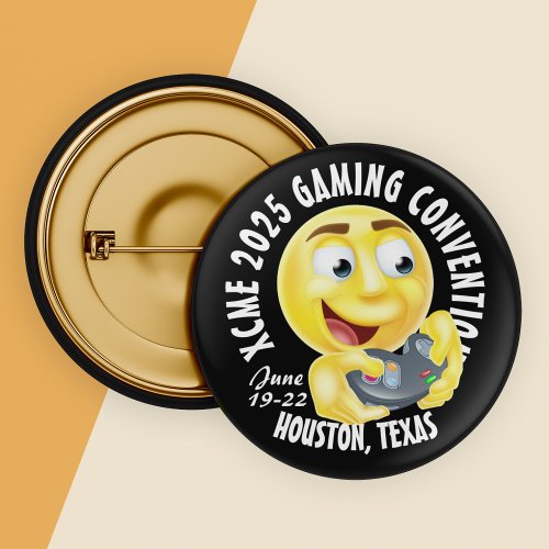 Retro_Style Gaming Convention  Button