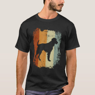 Retro Style Irish Wolfhound Dog T-Shirt