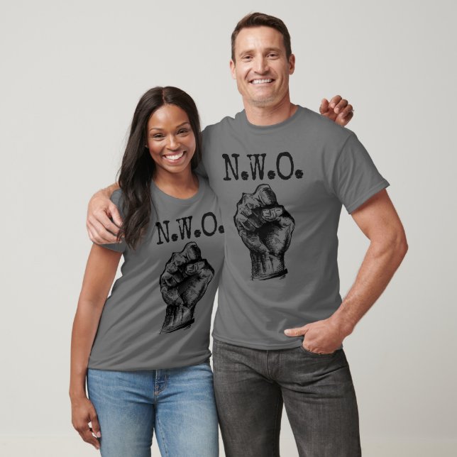 Retro Style – N.W.O. Raised Fist T-Shirt (Unisex)