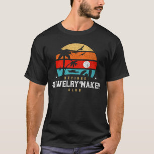 Retro Style Retirement Gag Idea Retired Jewelry M T-Shirt