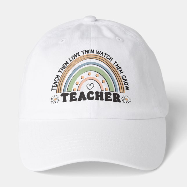  Retro Style Teacher Hat (Front)
