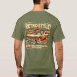 Retro Style Vintage Classic Pick Up Truck T-shirt at Zazzle