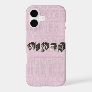 Retro style Vixen Blocks iPhone 17 Case