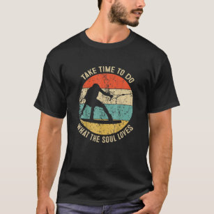 Retro Style Wakeboarder Vintage Wakeboarding Ideas T-Shirt