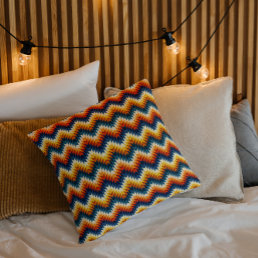 Retro Stylin Decorative Throw Pillow Cushion