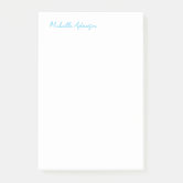Aesthetic Plain Professional White Modern Post-it Notes