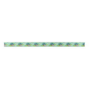 Retro Suburban House Ribbon