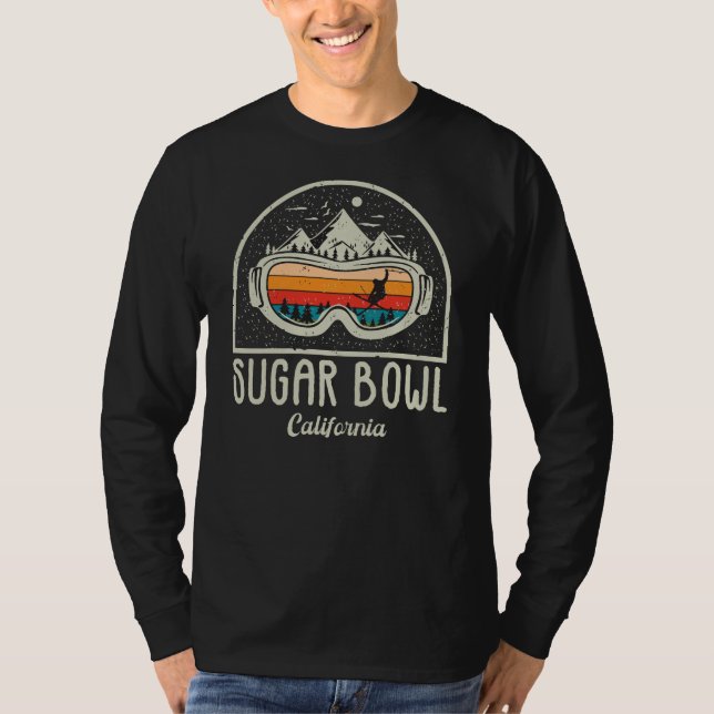 Retro Sugar Bowl Mountain Ski  T-Shirt (Front)