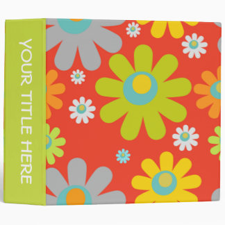 retro summer binder