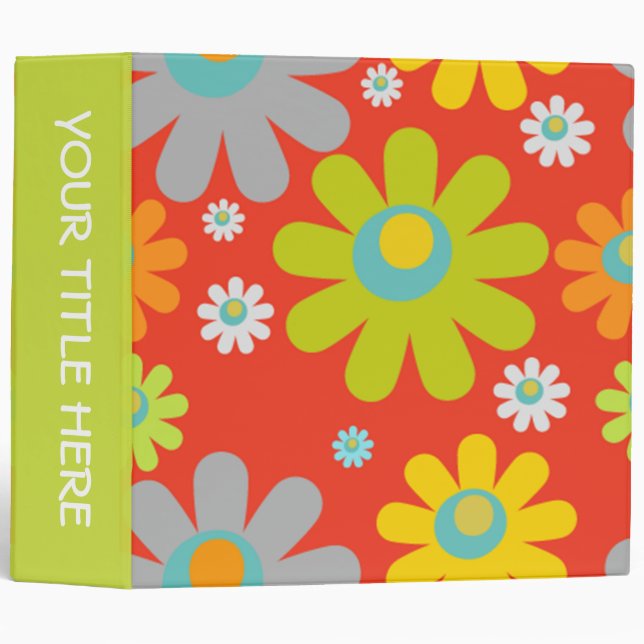 retro summer binder (Front/Spine)