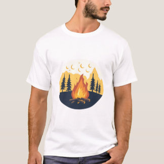Retro Summer Camp Graphic T-Shirt