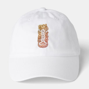 Retro Summer Camp Graphic T-Shirt Hat