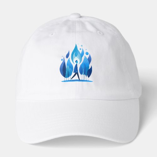 Retro Summer Camp Graphic T-Shirt Hat
