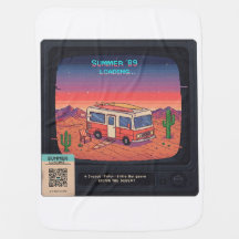 Retro Summer Error 404 T-Shirt | Glitch Art