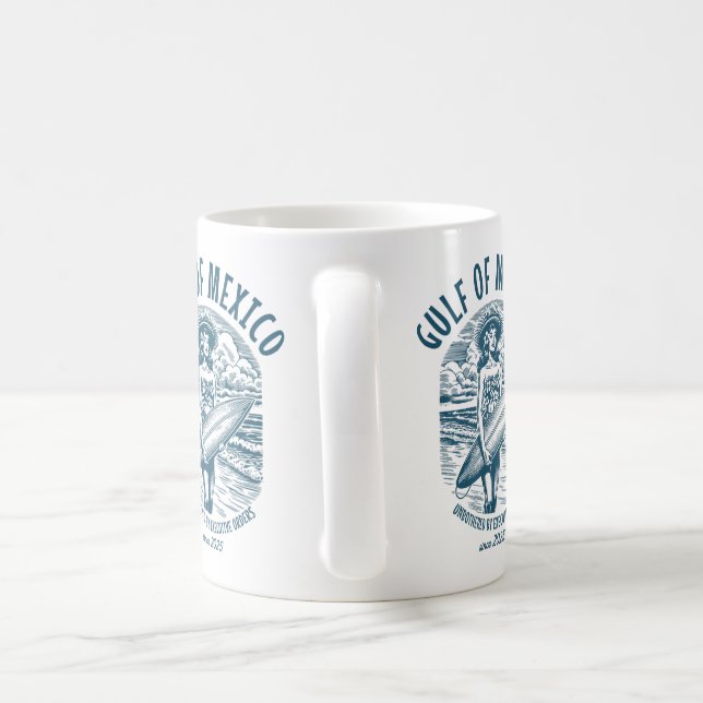 Retro Summer Gulf Of Mexico Forever Beach Golfo De Coffee Mug