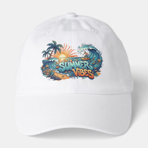 Retro Summer Vibes Baseball Hat