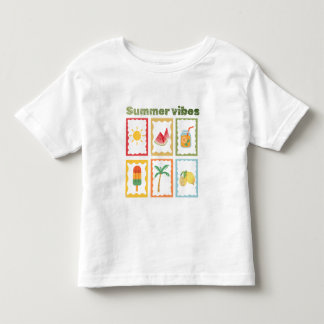 Retro Summer Vibes Design  Toddler T-shirt