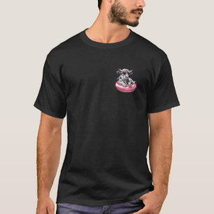 Retro Summer Vibes Highland Cow Funny Hawaii Beach T-Shirt