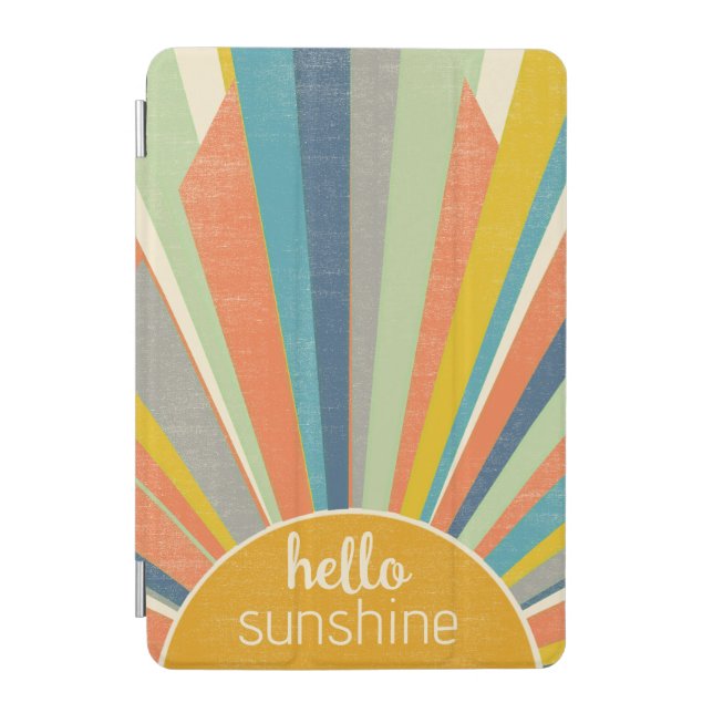 Retro Sun RaysiPad Smart Cover (Front)