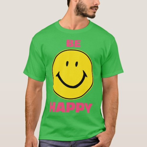 Retro Sun Smile T_Shirt