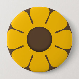 RETRO Sunflower Backpack Pins buttons