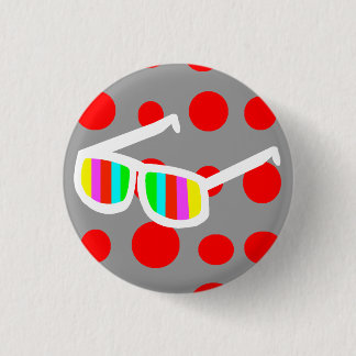 Retro Sunglasses Button