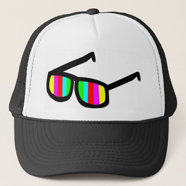 Retro Sunglasses Hat (Front)