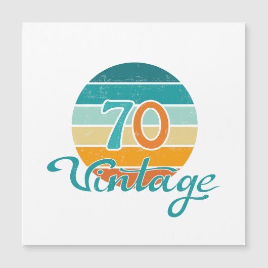 Retro Sunset 70 Vintage Distressed (Front)