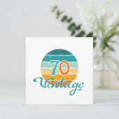 Retro Sunset 70 Vintage Distressed (Standing Front)