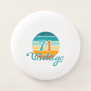Retro Sunset 71 Vintage Distressed Wham-O Frisbee