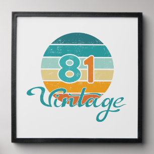 Retro Sunset 81 Vintage Distressed Peel And Stick Photo Tile