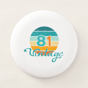 Retro Sunset 81 Vintage Distressed Wham-O Frisbee